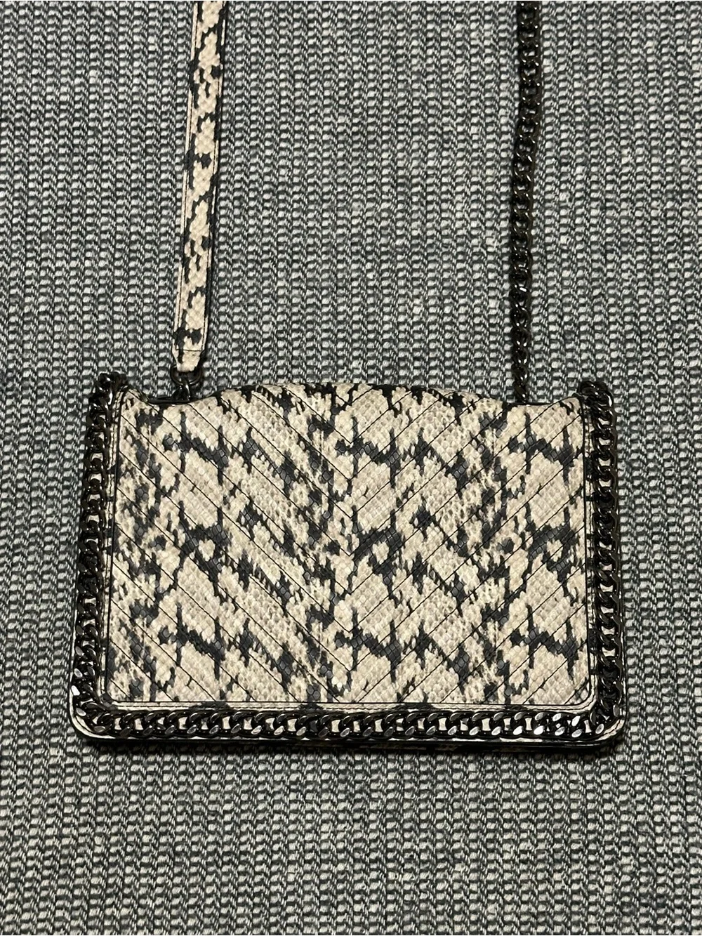 Aldo Greenwald Crossbody Bag with Chain Trim